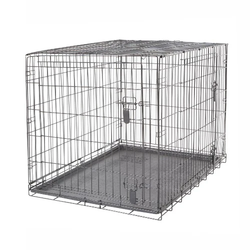 Cage grillagée Dogit à 2 portes avec grille de séparation - 6 FORMATS – Image 6