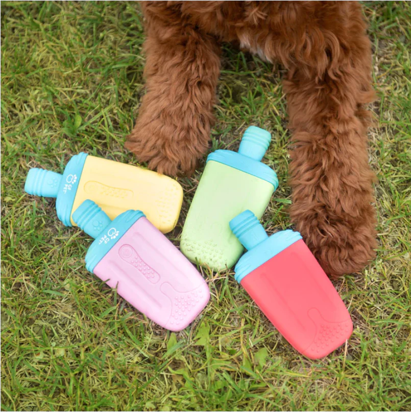 ICE TOY™ - Jouet rafraîchissant pour chien avec cône de glace | Popsicle Pastèque – Image 3