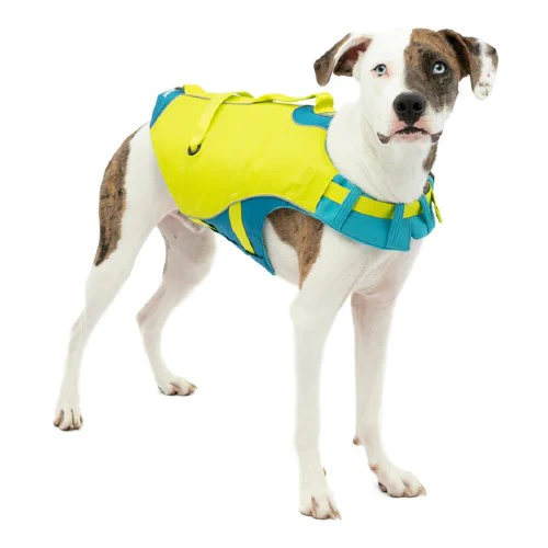 Kurgo Veste de sauvetage Surf'n'turf pour chien, Jaune – Image 5