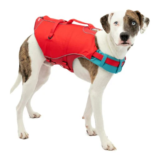 Kurgo Veste de sauvetage Surf'n'turf pour chien, Rouge – Image 4