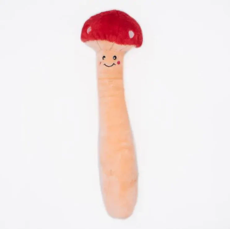 Jouet pour chien peluche Zippy Paws, Jiggle Champignon – Image 2