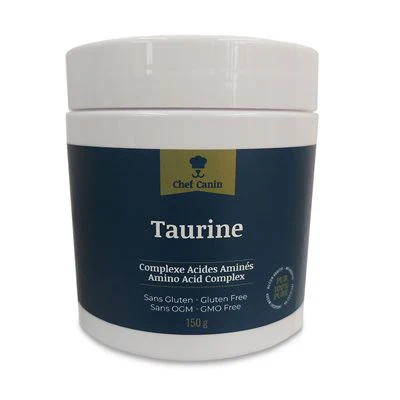 CHEF CANIN TAURINE EN POUDRE, acide aminé essentiel