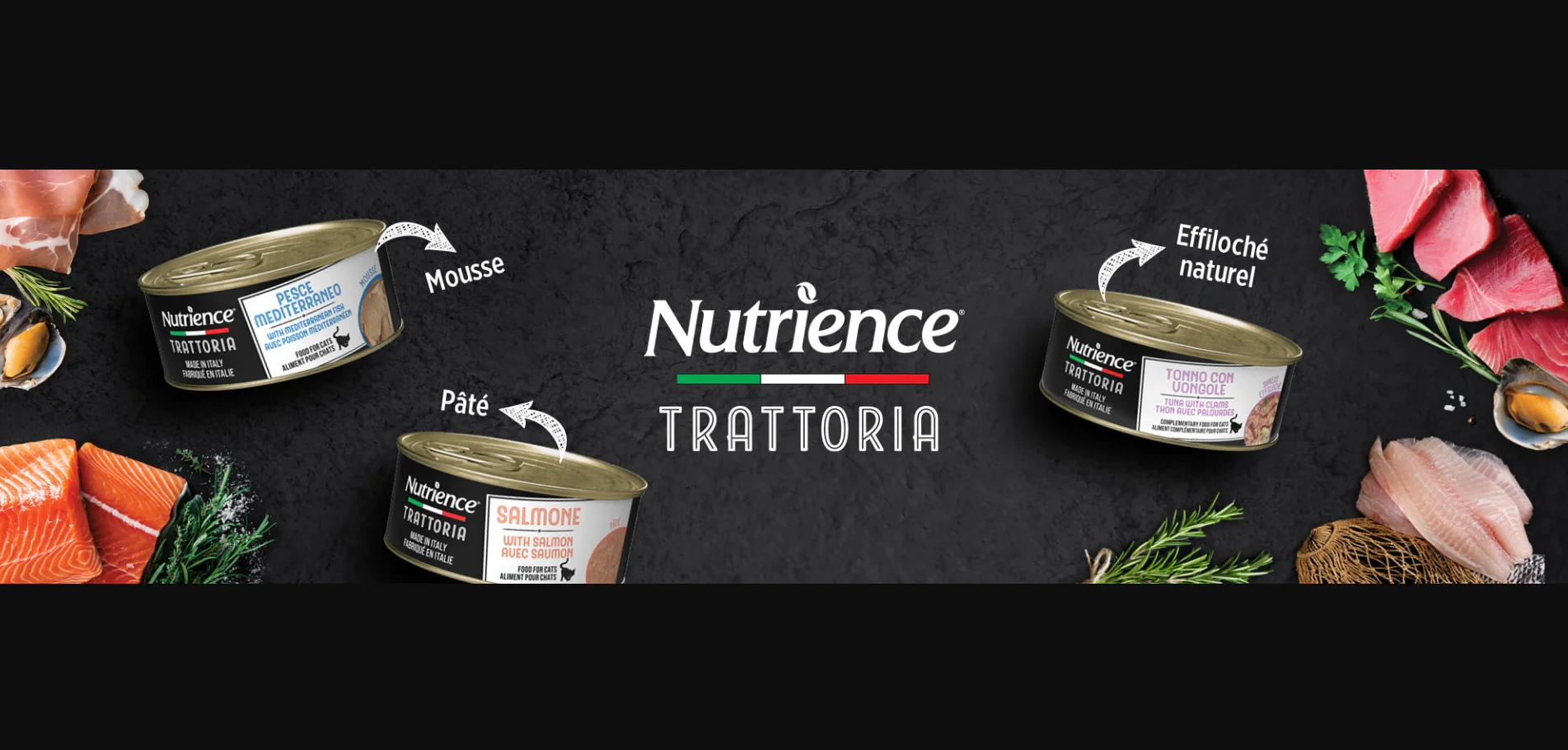 Conserve pour chat Nutrience Trattoria 85gr - Pâté avec saumon – Image 4